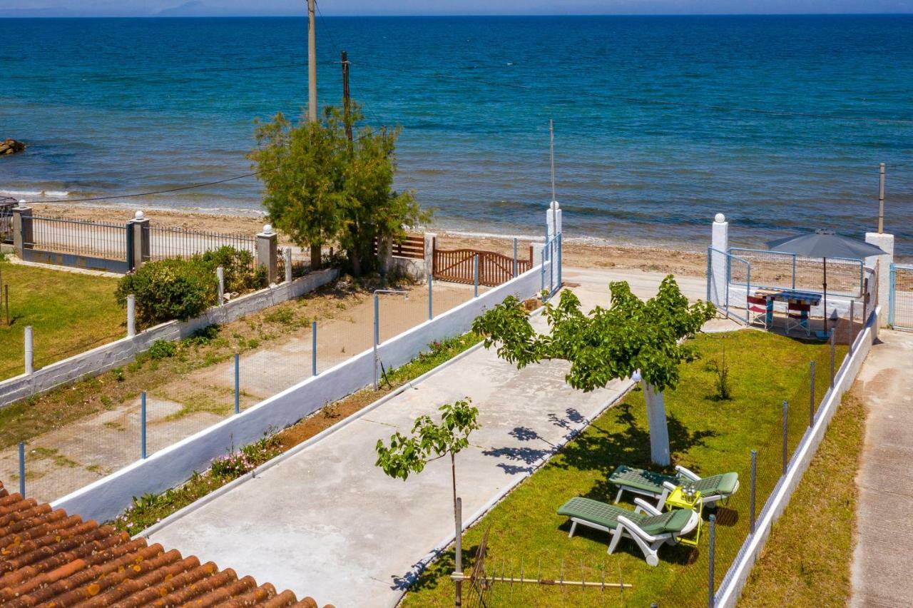 Villa Kiko, The Coastline House Kato Achaia Esterno foto