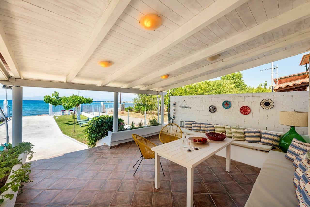 Villa Kiko, The Coastline House Kato Achaia Esterno foto