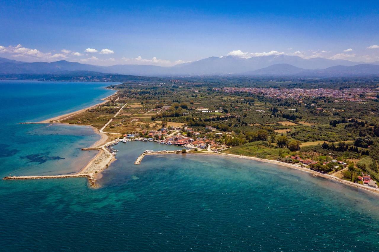 Villa Kiko, The Coastline House Kato Achaia Esterno foto